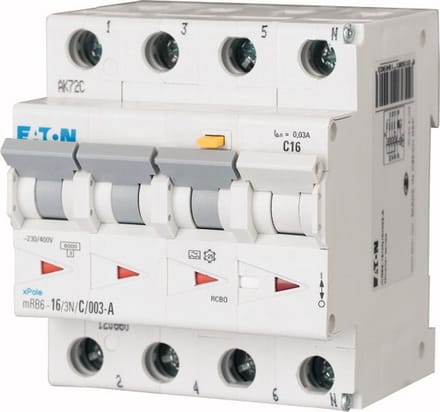 EATON INDUSTRIES Xpole Aardlekschakelaar - 120681 - E2B2N