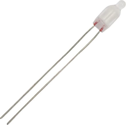 Schiefer Draaduiteinde Neonlamp | 65V/95V 4x10mm