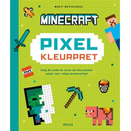 Deltas - Minecraft Pixel Kleurpret - Kleurboek voor Creativiteit
