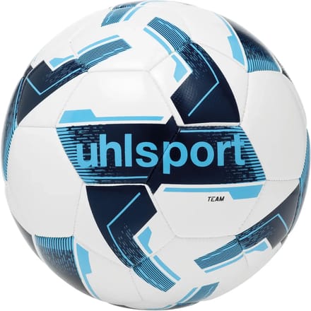 Uhlsport Team (Sz. 3) Trainingsbal - Wit / Marine / Ijsblauw | Maat: 3