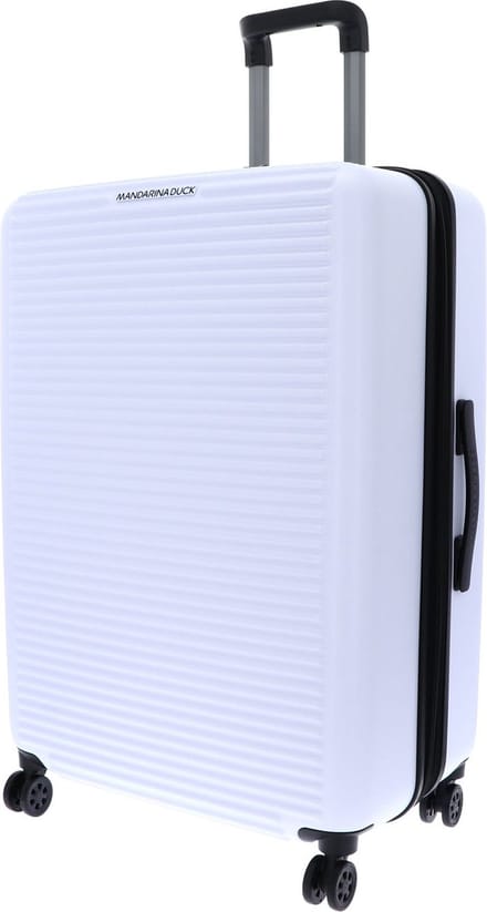 MANDARINA DUCK Tank Case Trolley Expandable Optical White Wit 73cm