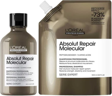 L'Oréal Professionnel - Absolut Repair Molecular Shampoo Refill Set - 300+500ml