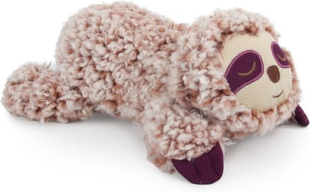 All For Paws Calming Pals Lavender Scent Sloth - Hondenspeelgoed - 25 cm Bruin