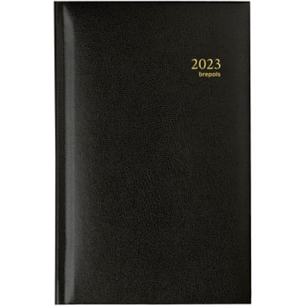 Agenda 2027 Brepols Interplan Lima 7dagen/2pagina's zwart
