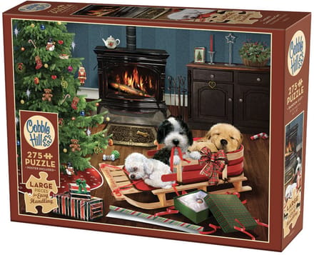 Merkloos XL Puzzel 275 Stukjes - Perfect Kerstcadeau
