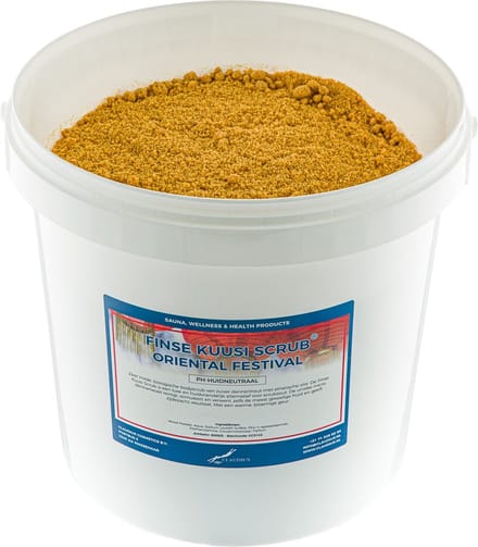 Kuusi Scrub Oriental Festival 10 liter - Hydraterende Lichaamsscrub