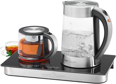 ProfiCook PC-TKS 1056 - tea/coffee maker / kettle - Roestvrij Staal Glas