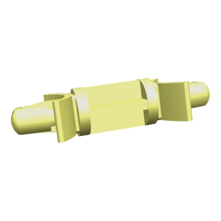 AEG houder, pin, dubbel, 14,3mm 8084259012