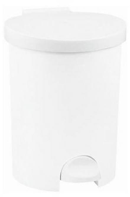 Curver KOSZ-Serie - Vuilnisbak met Pedaal - 15L - Wit