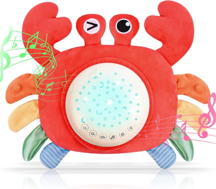 Slaapster met projector, muziek en nachtlamp