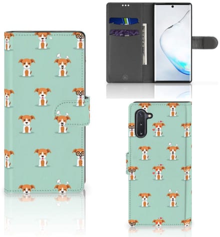 Samsung Galaxy Note 10 Telefoonhoesje met Pasjes Pups
