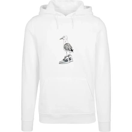 Mister Tee - Seagull Sneakers Hoodie/trui - S - Wit