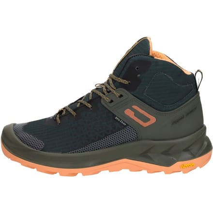Grisport Explorer mid groen roze wandelschoenen uni (15403-176)