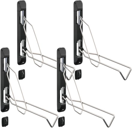 Maclean MC-471 - Fietshouder 4 stuks - Maximaal draagvermogen: 35 kg
