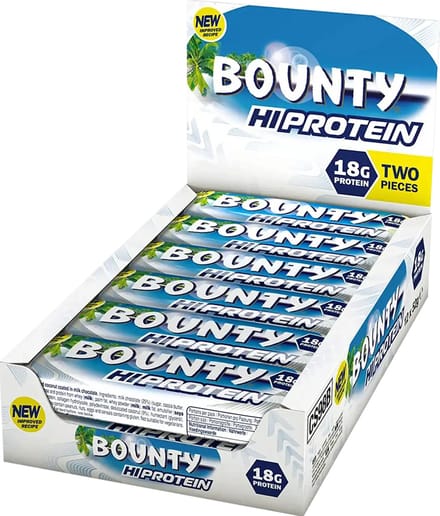 Bounty Protein Reep - 19 gr - Eiwitshake - 12 repen
