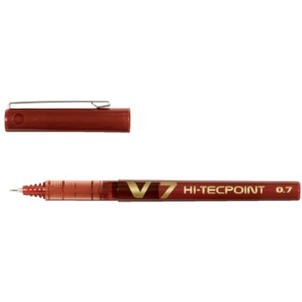 Pilot Pen Pilot Hi-Tecpoint V7 - rollerball pen - red