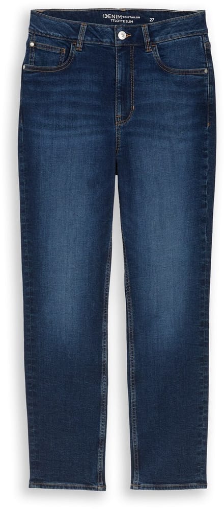 Tom Tailor Denim - TTLOTTE SLIM jeans - Maat 25 - Used Mid Stone Blue Denim