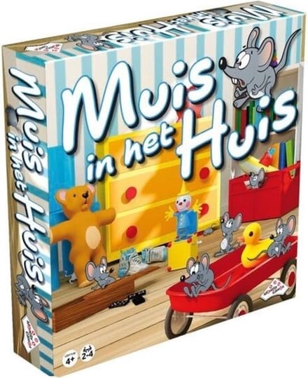 Muis In Het Huis Spel - Spannend en Interactief 4+ jaar