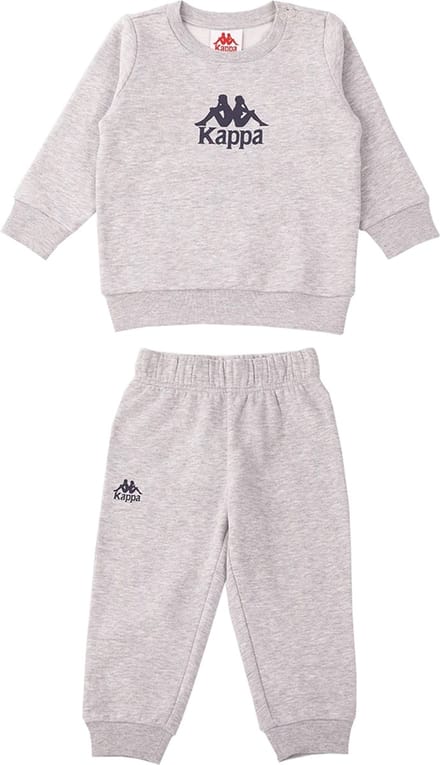 Kappa kinderjoggingpak sweatsuit 709486M grijs
