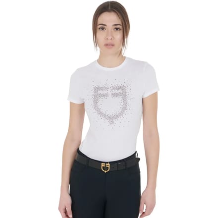 Slim fit t-shirt voor dames Equestro