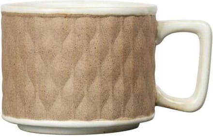 ByOn - Lexus set 6 x Koffiekopje - Scandinavisch design - beige/wit
