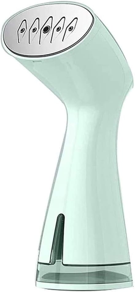 Handheld kledingstomer - Draagbare stomer - Kreukels verwijderen - Automatische uitschakeling - 145 ml tank - Wit groen