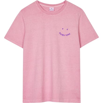 Paul Smith Womens Tshirt Ps Happy Light Purple Größe: S | Hemden Outlet | Damen | Violett