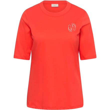 Dames-T-shirt KAFFE Curve KCAlana