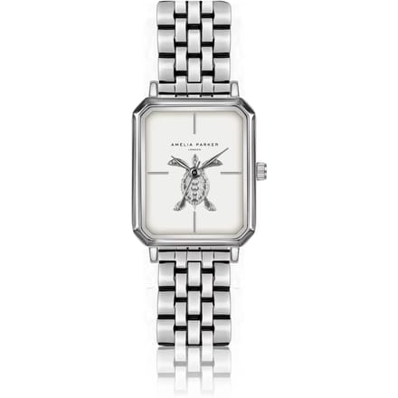 Dameshorloge van mesh Amelia Parker Serendipity Sea