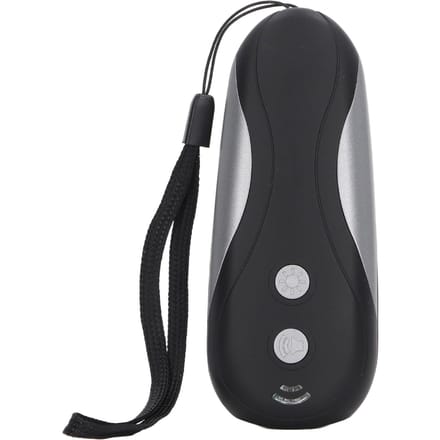 Ultrasoon blafcontroleapparaat Draagbaar Handheld LED Knipperend Hond Blaffen Afschrikmiddel gray