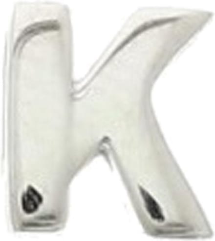 The Jewelry Collection Hanger Letter K - Zilver