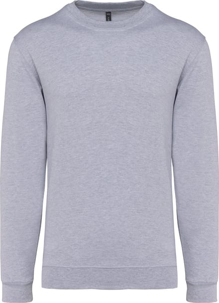 Sweater 'Crew Neck Sweatshirt' Kariban Collectie Basic+ 3XL - Oxford Grey