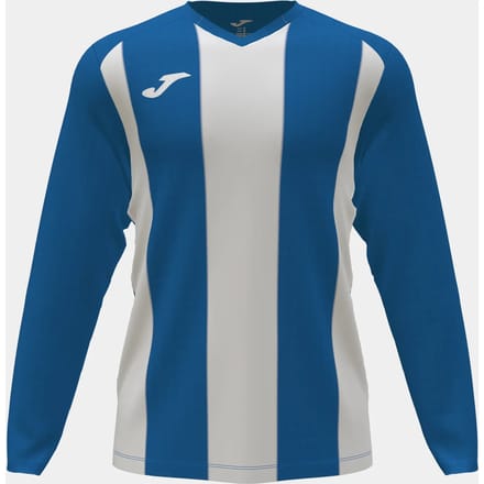 Joma Pisa II Voetbalshirt Lange Mouw Kinderen - Royal / Wit | Maat: 152