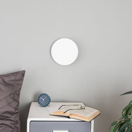 TK Lighting wandlamp Lunia New, wit, Ø 20 cm