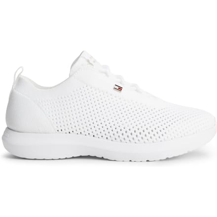 Tommy Hilfiger Knit Runner White Größe: 37 | Trainers Outlet | Damen | Weiß