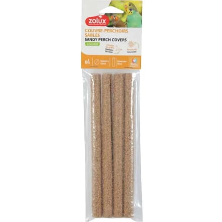 Zandachtige zitstokkenhoezen Zolux (x4)