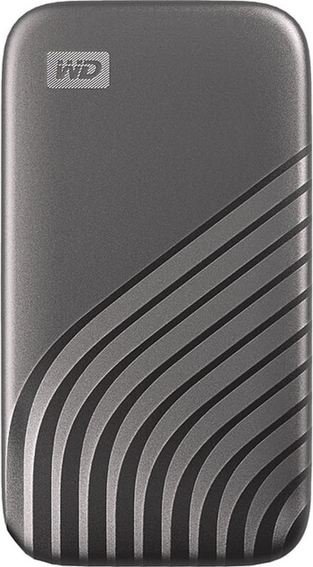 Western Digital My Passport 4 TB Externe SSD harde schijf USB-C Grijs WDBAGF0040BGY-WESN
