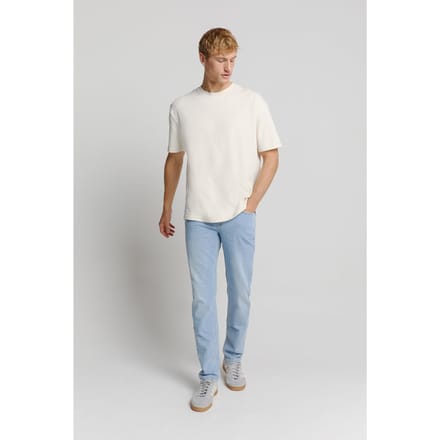 No Excess Denim, Regular 711, Bleach, Stretch Bleach Denim Größe: W38L36 | Straight Jeans Outlet | Herren | Blau