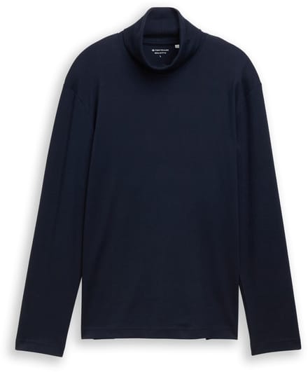 Tom Tailor - Basic shirt met col - Maat XXXL - sky captain blue