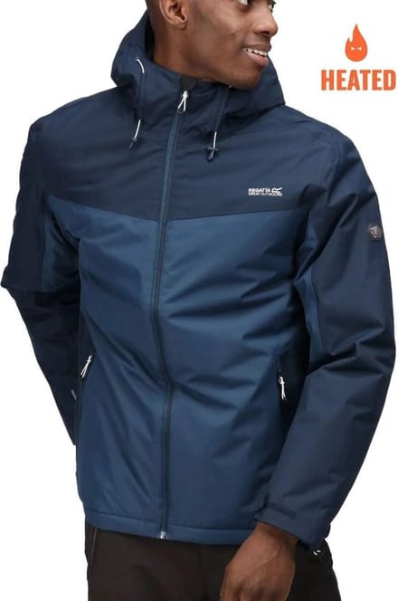 Regatta Heren Volter Protect II Winterjas Moonlight Denim / Navy Maat M