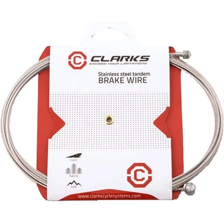 Clarks Fietsremkabel 2000mm - Gegalvaniseerd voor MTB & Race