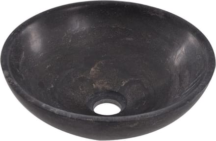 Wiesbaden Raw waskom rond 40x14 cm hardsteen gezoet