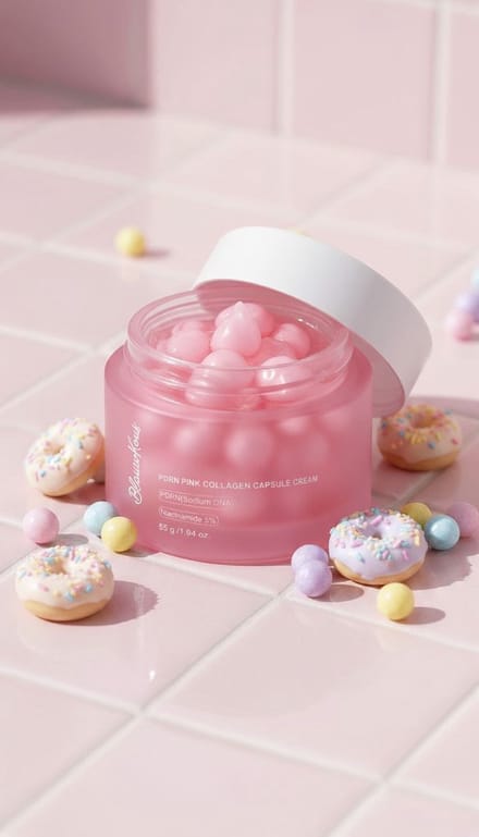 Blauwkous PDRN pink collageen capsule cream