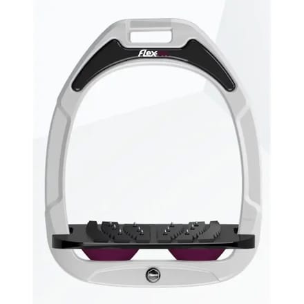 Ultra Grip Inclinatie Beugels Wit/Zwart/Paars Flex-On Green Composite