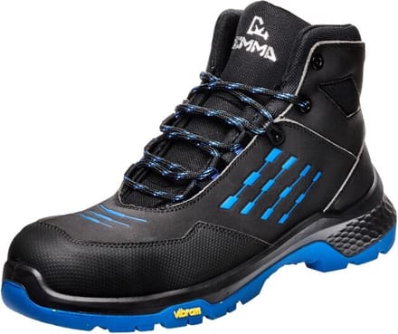 EMMA CrossForce X High D S3 - Zwart/Blauw - 44