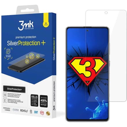 Antimicrobiële beschermingsfilm 3MK Samsung Galaxy Note 10 Lite SilverProtection+