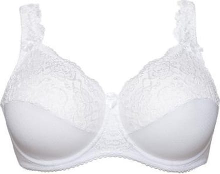 Plaisir Beate beugel bh wit 85E -grote maten met draagcomfort