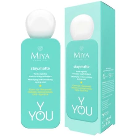 MIYA Cosmetics Stay.matte Mattifying &amp; Smoothing Toning Mist 100 ml