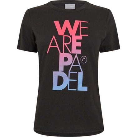 Head Dames/Dames vet T-shirt (Zwart)