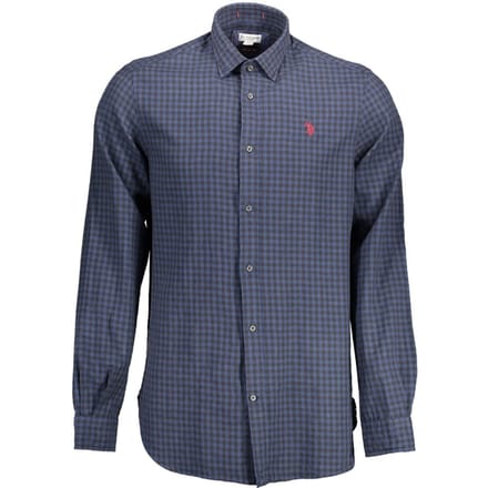 Langarm Gingham Check Shirt